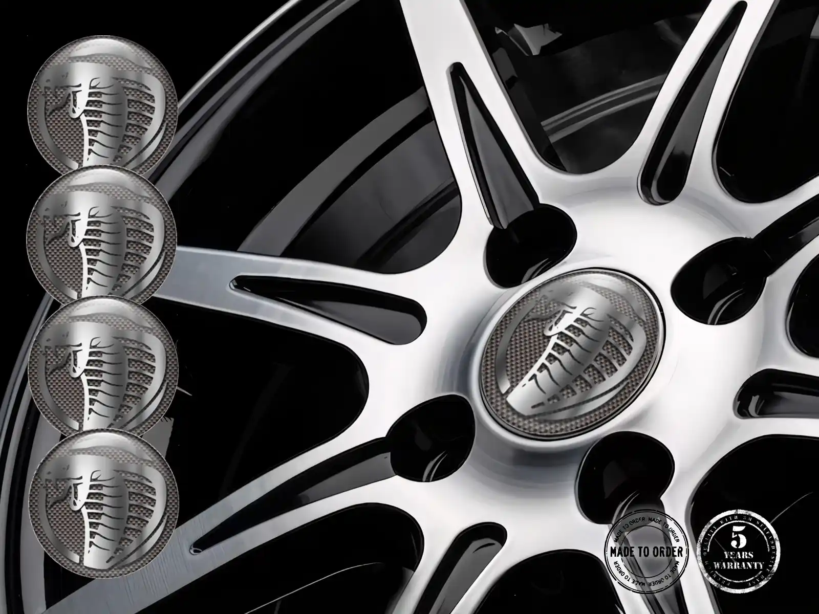 Hub Cap Sticker Logo Ultimate Radiant Thrust Core
